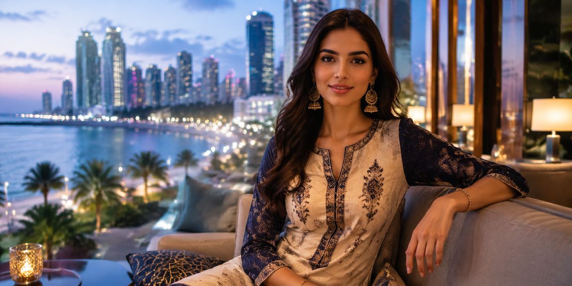 Indian woman enjoying online sports betting on 6172